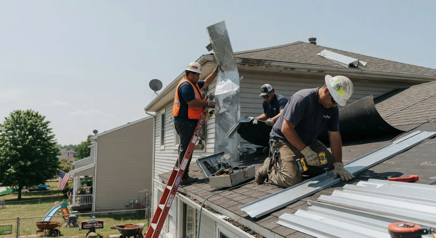 Metal Roof Repair in Slaterville Springs, NY